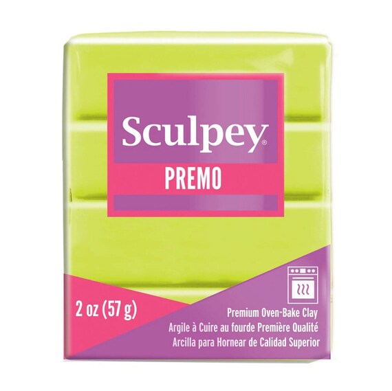 Premo Sculpey Polymer clay 2 oz (57g) - Wasabi
