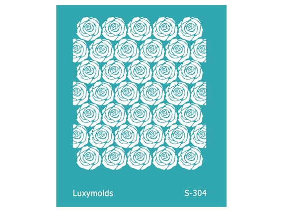 Silk screen stencil for polymer clay "Luxymolds" S-304