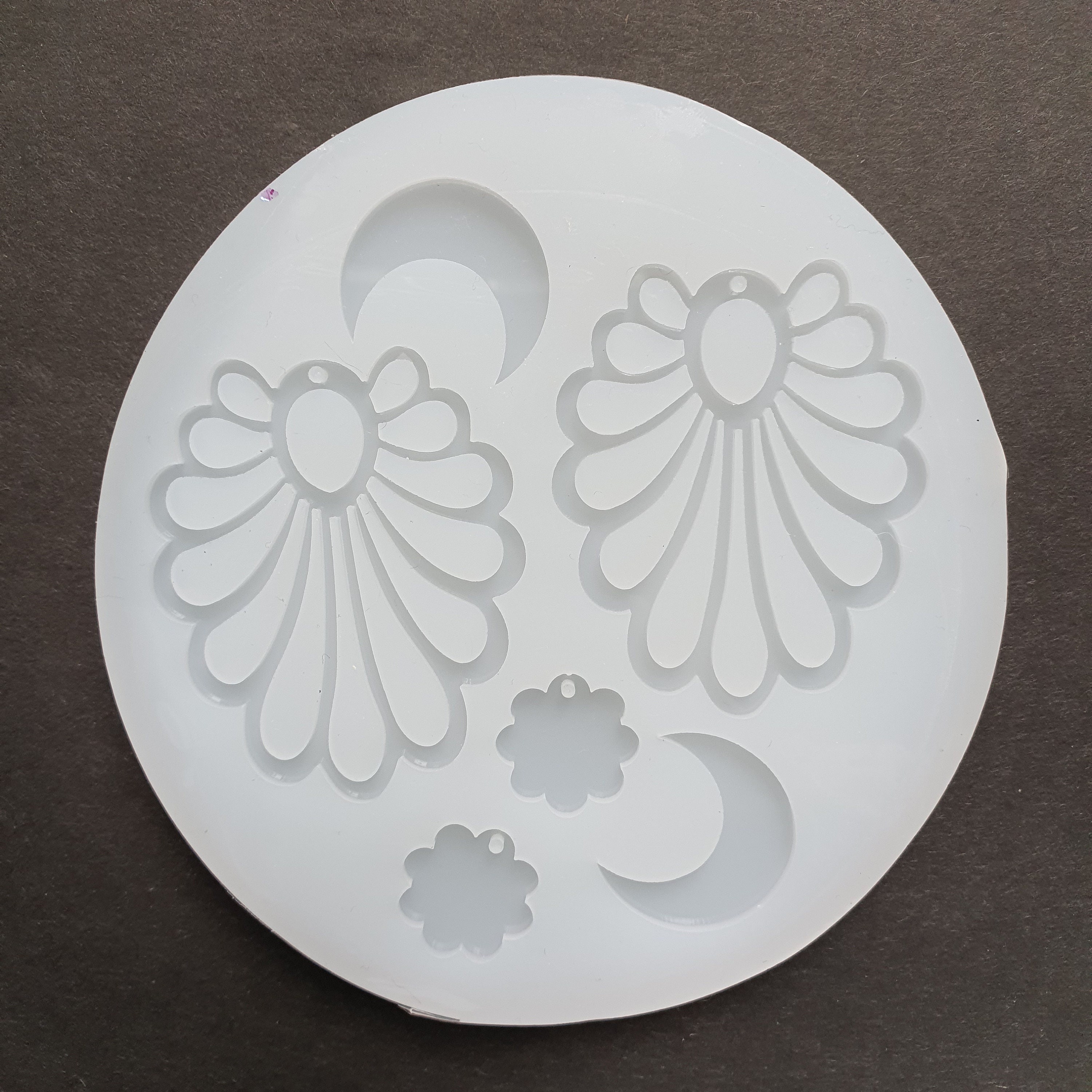 Mold Trinket tray Coaster silicone mould for Resin Epoxy Jesmonite