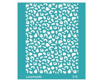 Silk screen stencil for polymer clay "Luxymolds" S-6