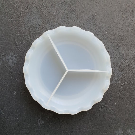 Dish silicone mold Resin Epoxy Jesmonite mold 13.5 cm