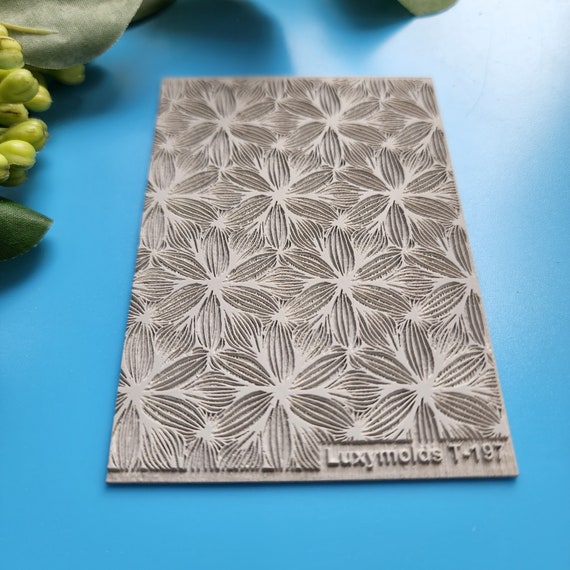 BOTANIC Pattern Texture Mat for Polymer Clay Clay Pattern -  in 2023