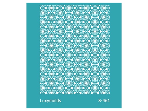 Silk screen stencil for polymer clay "Luxymolds" S-461