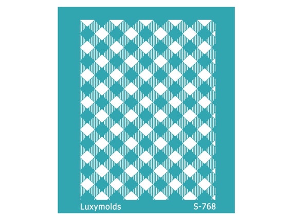 Silk screen stencil for polymer clay "Luxymolds" S-768