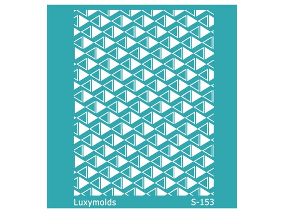 Silk screen stencil for polymer clay "Luxymolds" S-153