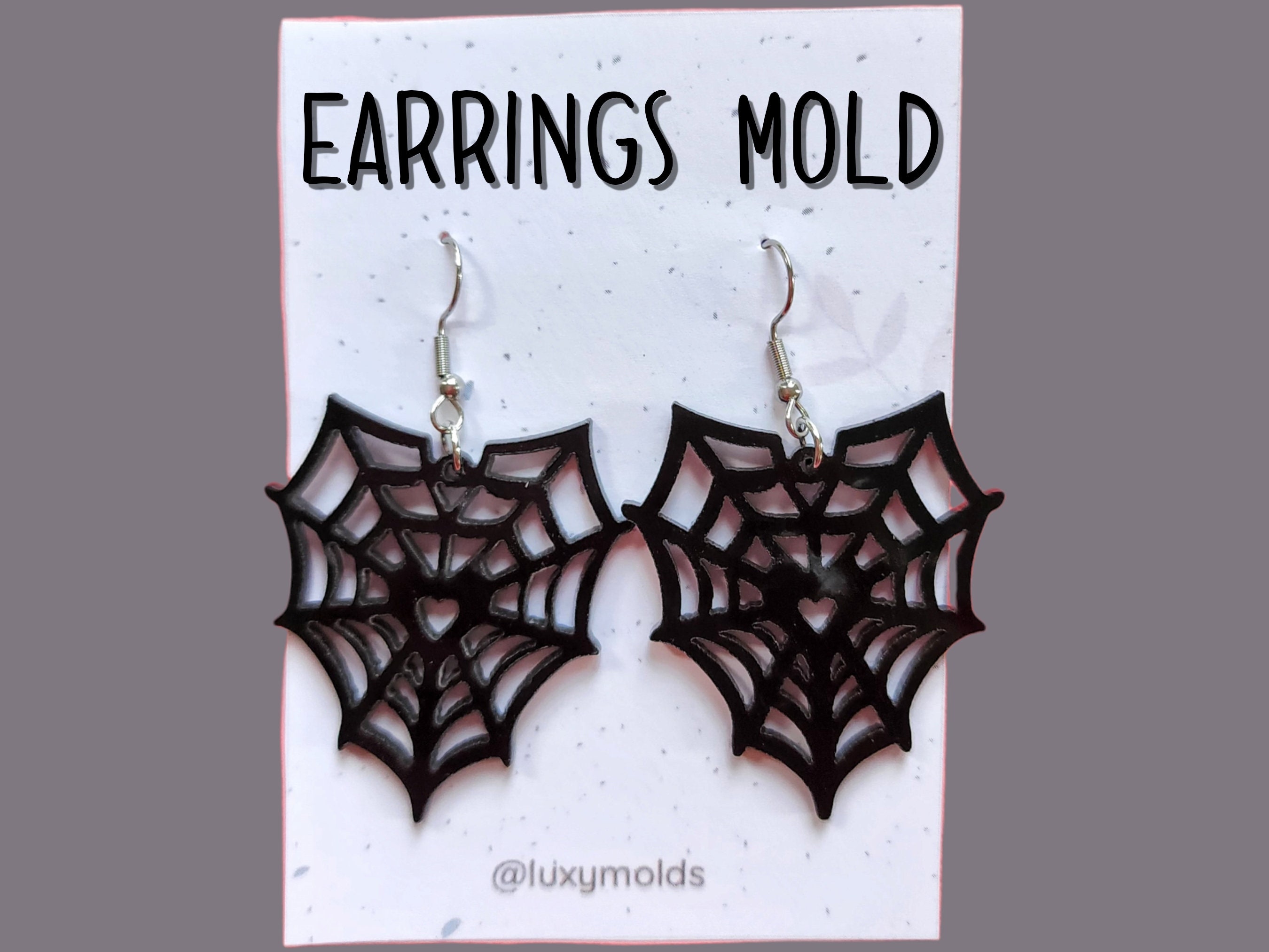 Silicone Earrings Mold / Silicone Epoxy Mold / Silicone Earring