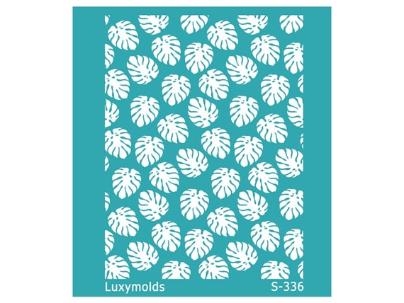Silk screen stencil for polymer clay "Luxymolds" S-336