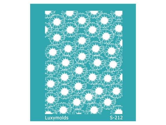 Silk screen stencil for polymer clay "Luxymolds" S-212