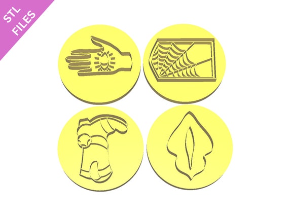 Digital STL files for 3D printing Clay cutters Earrings sharp version cutters download files for resin machine