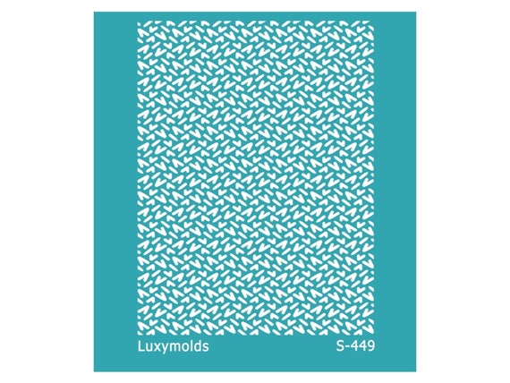 Silk screen stencil for polymer clay "Luxymolds" S-449
