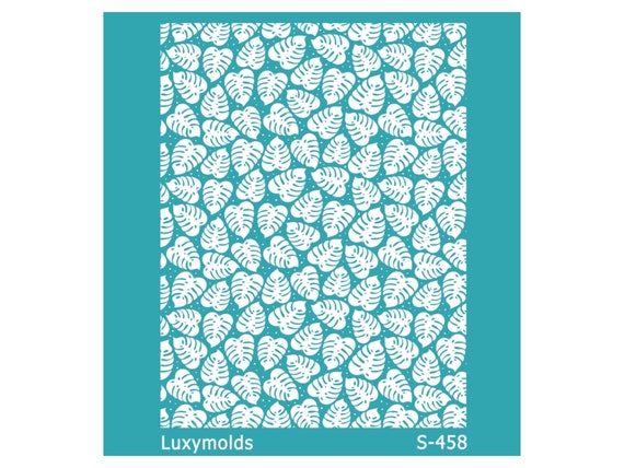Silk screen stencil for polymer clay "Luxymolds" S-458