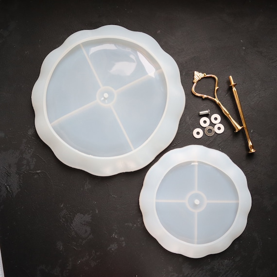 Silicone tray mold for Resin and Epoxy or metal fitting