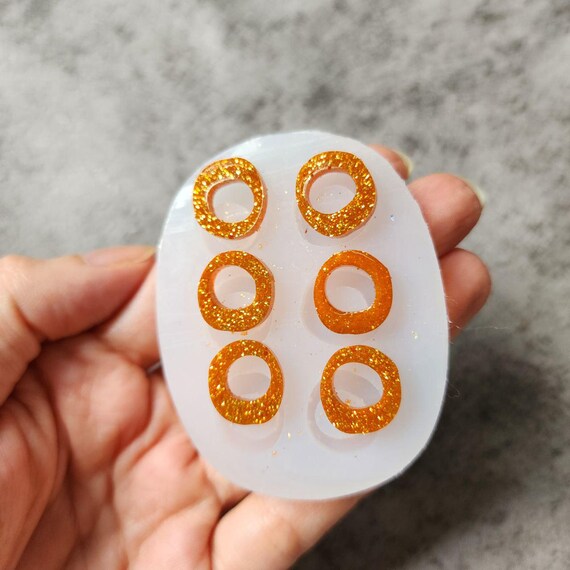 Geometric Silicone Earrings Mold for Resin Jewelry Making