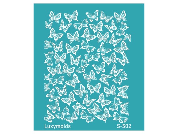 Silk screen stencil for polymer clay "Luxymolds" S-502