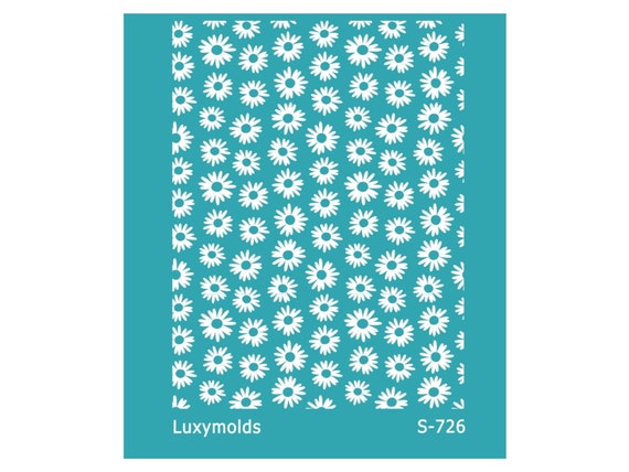 Silk screen stencil for polymer clay "Luxymolds" S-726