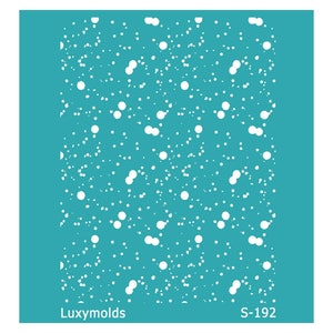 Silk screen stencil for polymer clay "Luxymolds" S-192