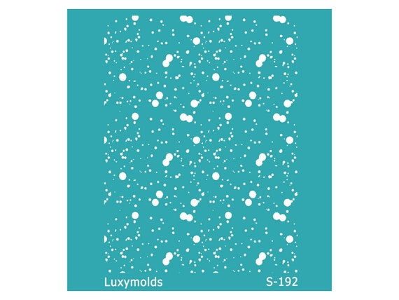 Silk screen stencil for polymer clay "Luxymolds" S-192