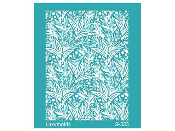 Silk screen stencil for polymer clay "Luxymolds" S-355