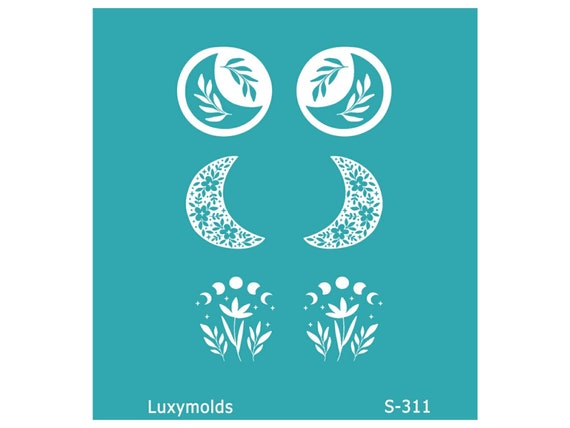 Silk screen stencil for polymer clay "Luxymolds" S-311