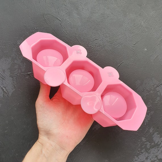 Flower pot mold cup Candle holder silicone mold for Resin Epoxy Jesmonite craft