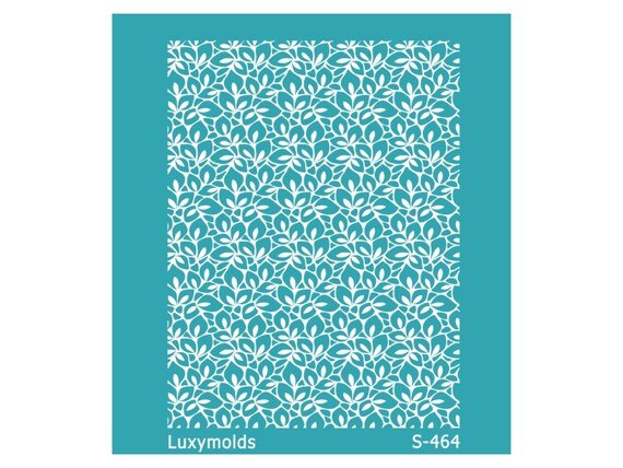 Silk screen stencil for polymer clay "Luxymolds" "Halloween" S-464
