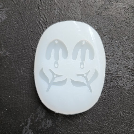 Silicone earrings mold mould for resin and eposy