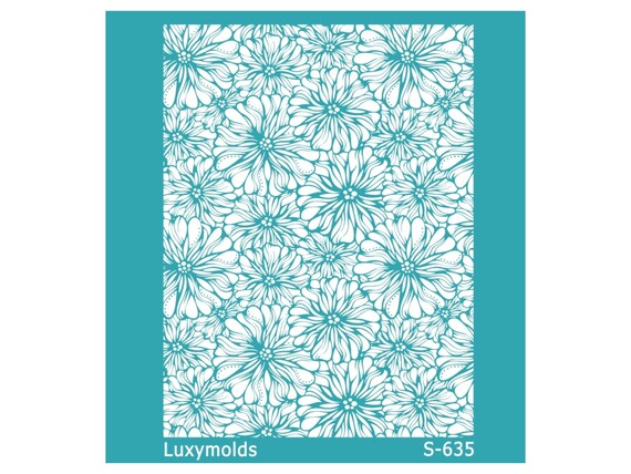 Silk screen stencil for polymer clay "Luxymolds" S-635