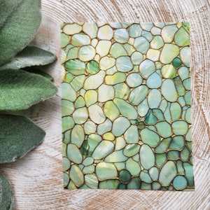 Carta per trasferimento di argilla / Carta per trasferimento di immagini per argilla / Carta solubile in acqua per argilla polimerica / Fogli per trasferimento di motivi a mosaico in vetro colorato