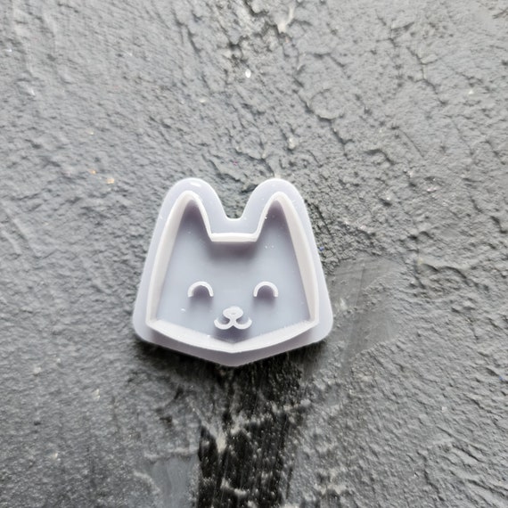 Polymer Clay cutters Stud earrings clay cutters Earrings mold Polymer clay tool Animals cutter "Cat" sharp cutter stamp Jewelry cutter