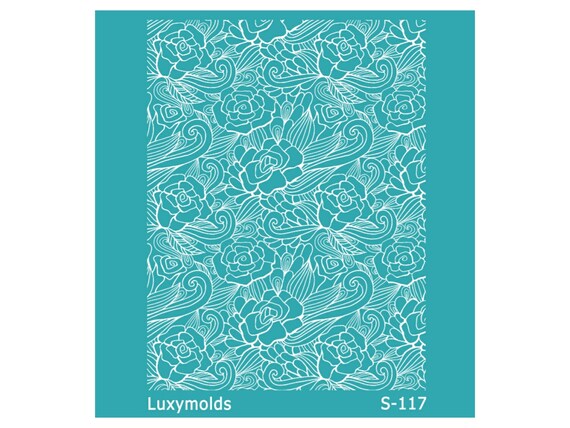 Silk screen stencil for polymer clay "Luxymolds" S-117