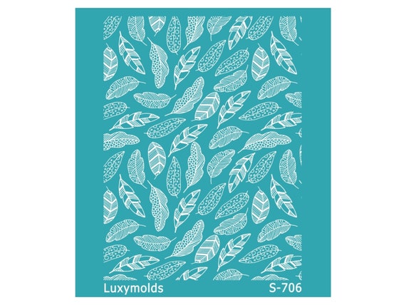 Silk screen stencil for polymer clay "Luxymolds" S-706