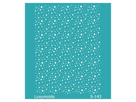 Silk screen stencil for polymer clay "Luxymolds" S-143