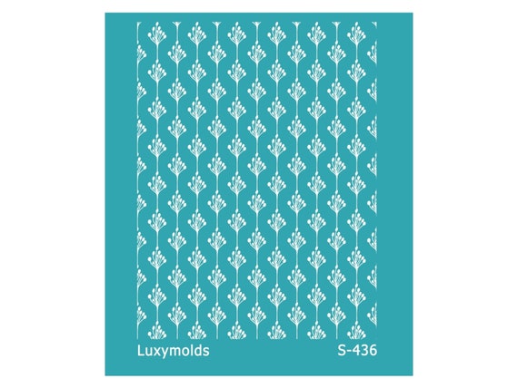 Silk screen stencil for polymer clay "Luxymolds" S-436