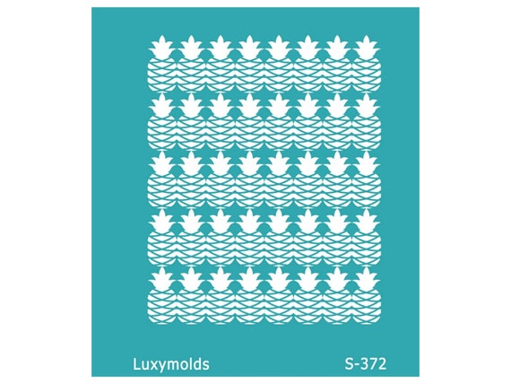 Silk screen stencil for polymer clay "Luxymolds" S-372