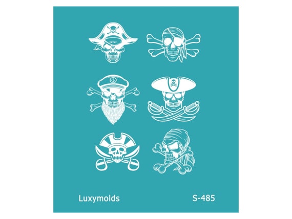 Silk screen stencil for polymer clay "Luxymolds" S-485