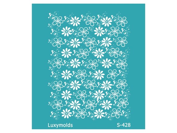 Silk screen stencil for polymer clay "Luxymolds" S-428