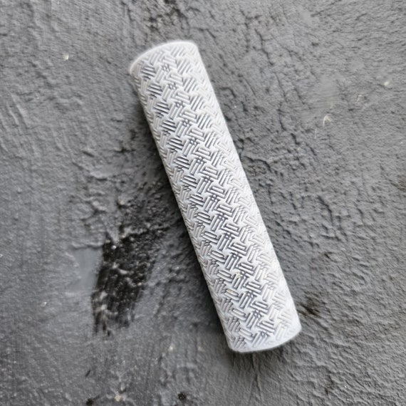 Polymer clay texture roller clay stamp 3D printed embossing