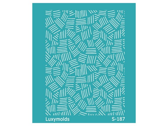 Silk screen stencil for polymer clay "Luxymolds" S-187