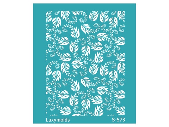 Silk screen stencil for polymer clay "Luxymolds" S-573