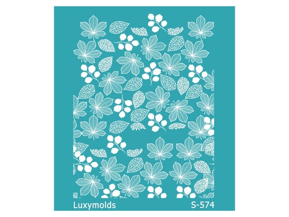 Silk screen stencil for polymer clay "Luxymolds" S-574