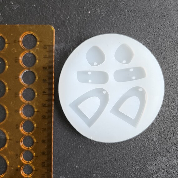 Silicone earrings mold mould for resin and eposy