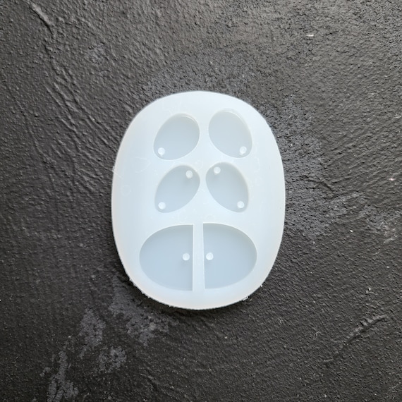 Silicone earrings mold mould for resin and eposy