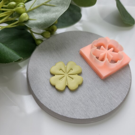 Polymer Clay cutters "Clover" Earrings sharp clay cutter