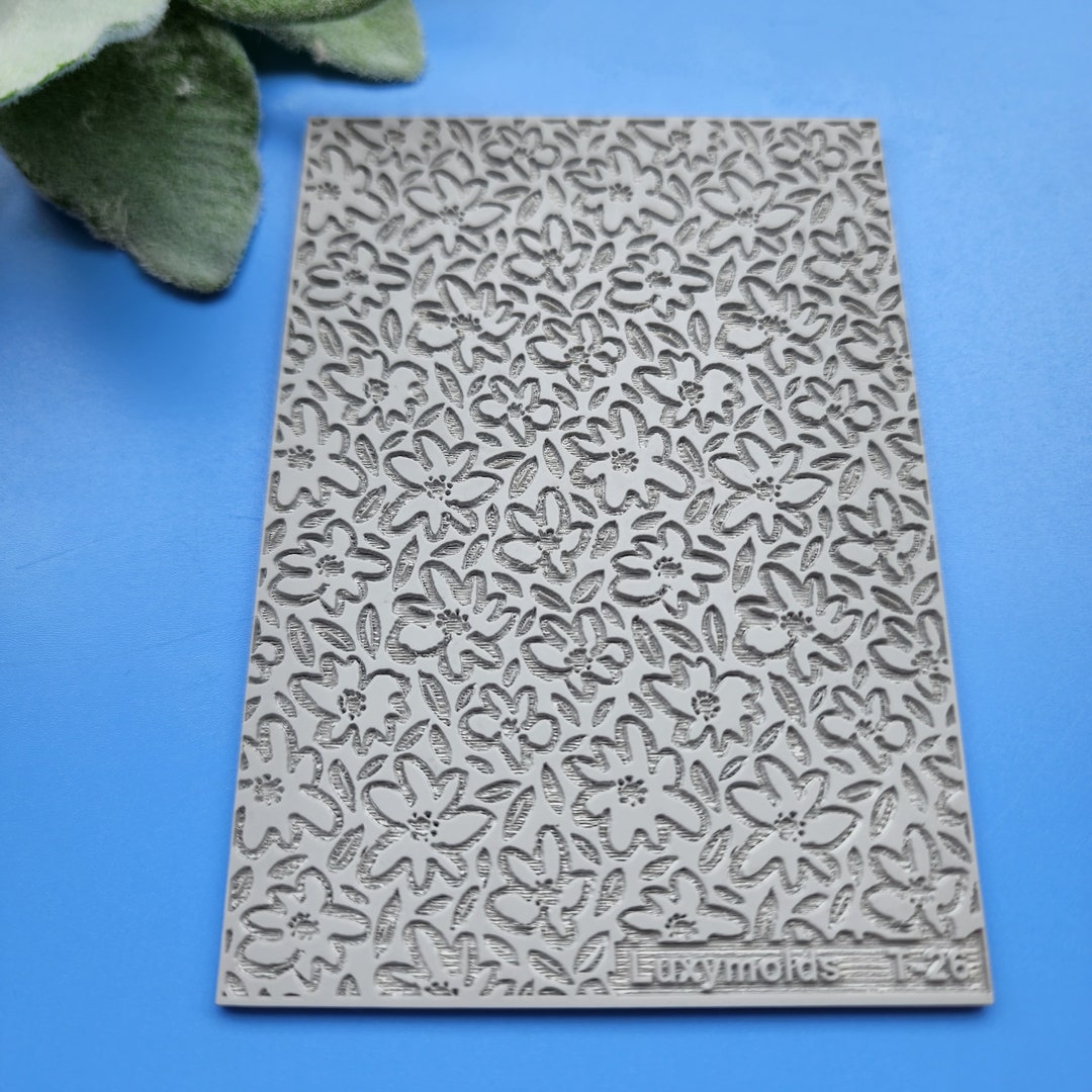 Polymer Clay Texture Tile Texture Mat Clay Stamp Polymer Clay Texture