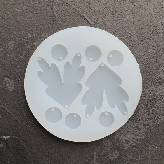 Silicone earring mold Jewelry Resin mould for resin and epoxy