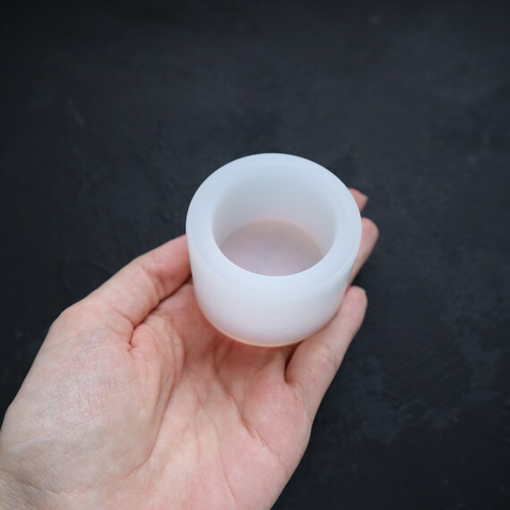 Flower pot mold cup Candle holder silicone mold for Resin Epoxy Jesmonite craft 5 cm
