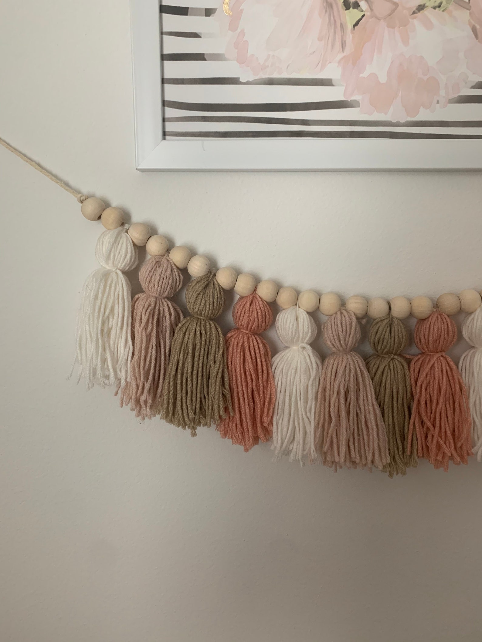 Yarn Garland Etsy