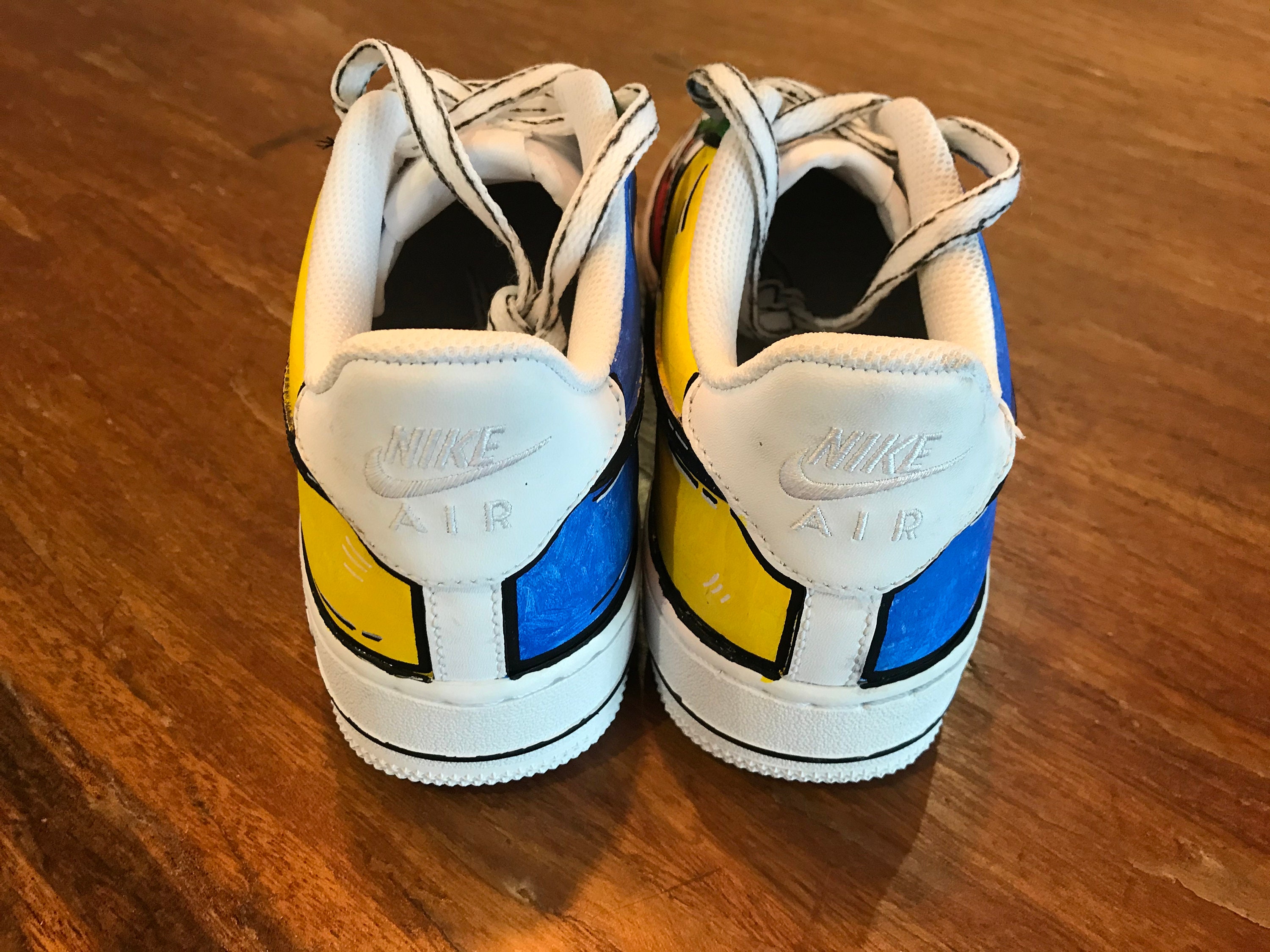 custom nike air force 1 cartoon