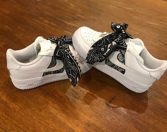 sagrado cuadrado palo Nike Air Force 1 personalizada Bandana - Etsy España