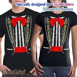 Mariachi 5 images SVG, eps, dxf, pdf, png, cutting file Files Instant Download